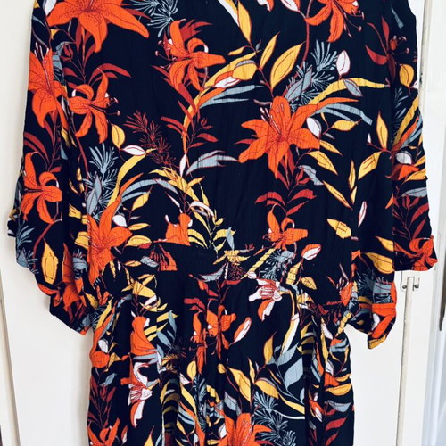 Superdry colorful jumpsuit, lined, size L