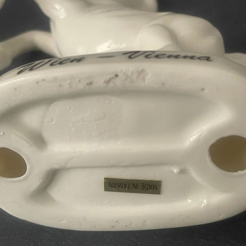 Vintage Lipizzaner Porcelain Horse Wien Vienna 12 cm like new