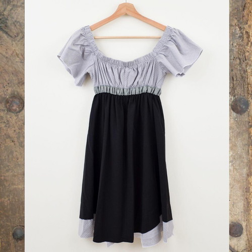 Y2K Summer Dress with Short Sleeve and Graphic Print like new