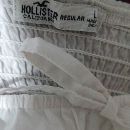 Hollister dress like new, white, size L
