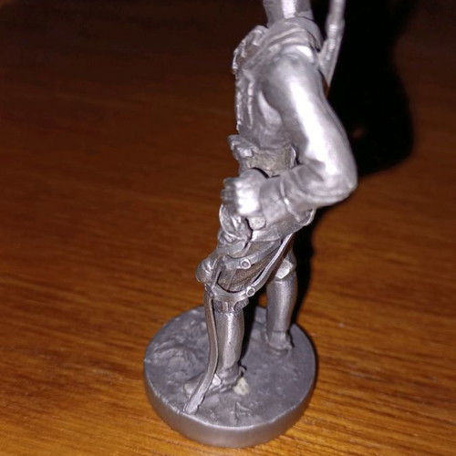 Figure of Greek Cavalryman 1912 made of Pewter like new