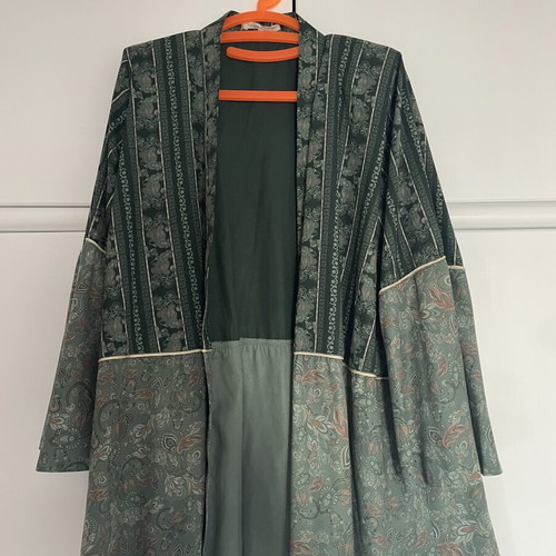 Vassia Kostara jacket medium, multicolour green