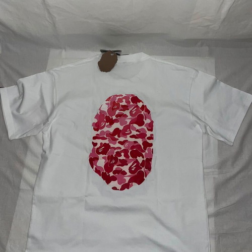 Aape By A Bathing Ape® T-Shirt Pink Camo Ape Head, size M, new