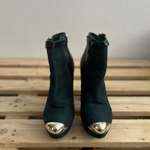Suede Cypress Ankle Boots Used Size 38