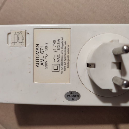 Digital timer used