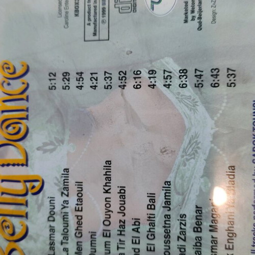 Belly Dance 3 CD pack used, very good condition