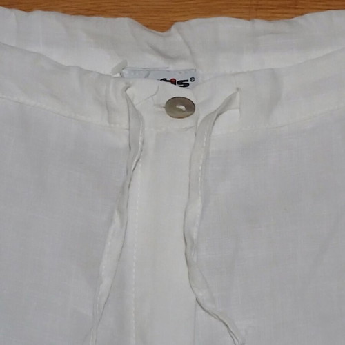 Matis white linen pants size M/L like new