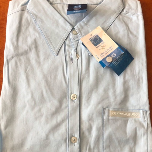 Olympic Games Athens 2004 shirt new, blue
