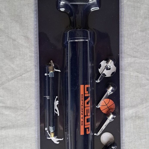 Hand Pump for Balls with Accessories New