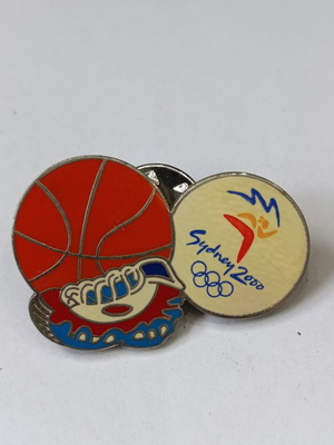 Sydney 2000 Olympic Games Basketball Pin like new