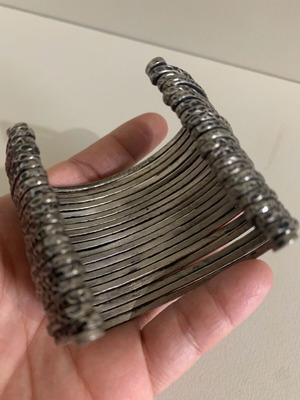 Bracelet used, black and gray