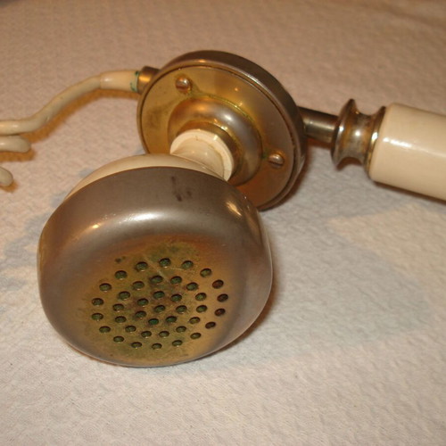 Antique landline phone used