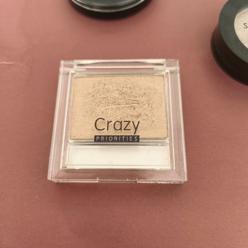 Sephora Crazy MyFace Carlos Roma eyeshadow set like new, shimmer metallic