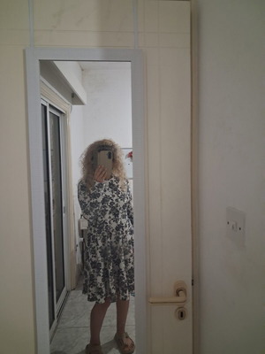 ASOS Maternity floral long-sleeve dress like new, size L-XL