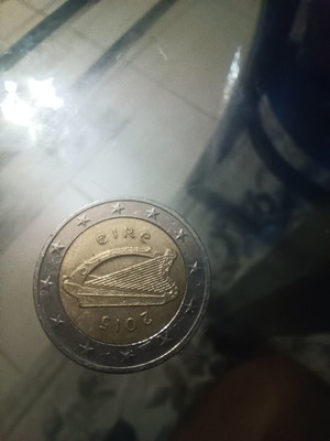 Ireland 2 euro 2015 coin used, normal circulation
