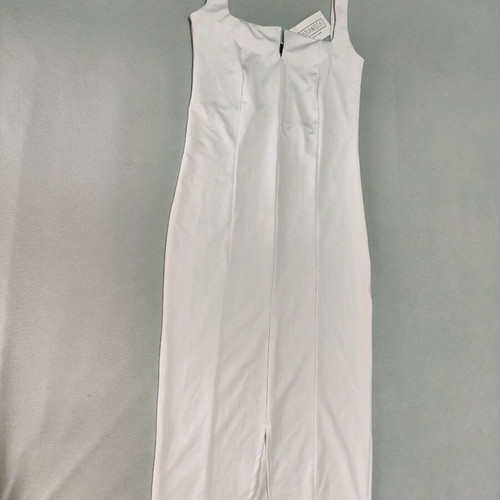 Pencil midi dress white new, tight fit