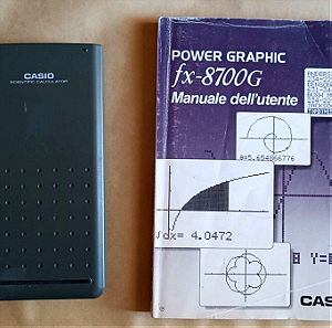 Casio Αριθμομηχανή Γραφημάτων FX 8700