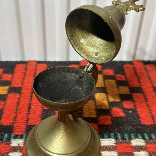 Old bronze censer 16cm
