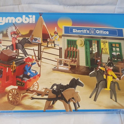 Playmobil Geobra Western No. 4431 30th Anniversary Edition sealed