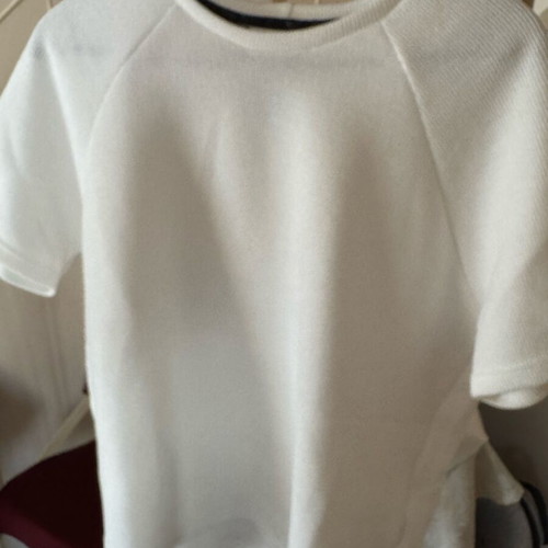 Ben Tailor short-sleeve corduroy shirt used, white, size M