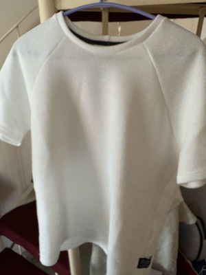 Ben Tailor short-sleeve corduroy shirt used, white, size M