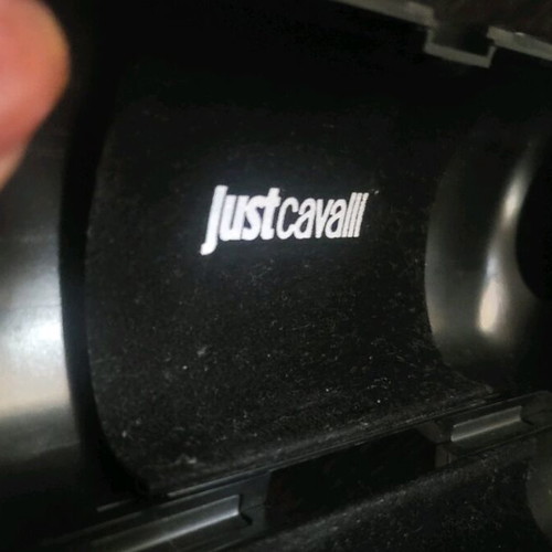 Just Cavalli glasses case like new, black adjustable size