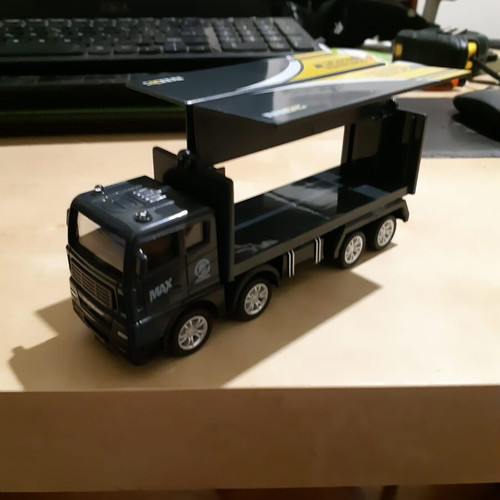 Transport Truck Toy used, scale 1/38 (15cm)