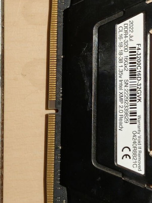 Ripjaws 16GB DDR4 3200 memory module