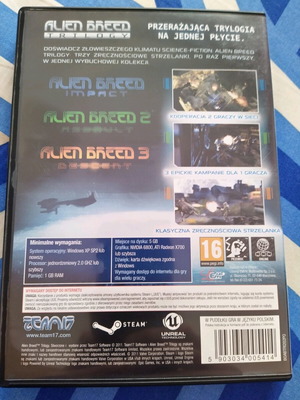 Alien Breed Trilogy PC like new