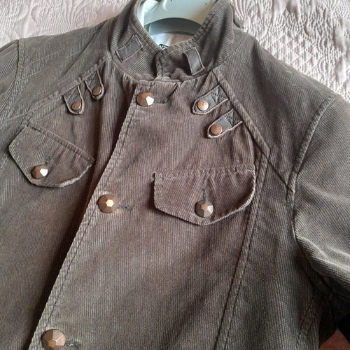 Biston Blue Jeans corduroy jacket like new, brown, size M
