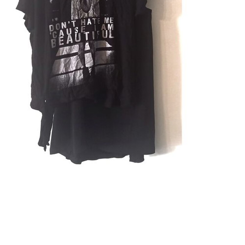 Plus Size Skirt and Blouse Set Silky Collection like new, black