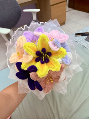 Rapunzel bouquet handmade, aromatic