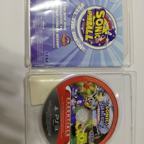 Sonic All Stars Racing PS3 game disc used, PlayStation 3