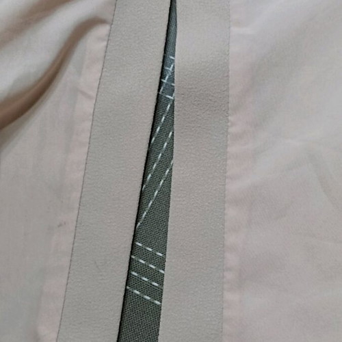 Women's long collarless jacket H&M like new, soft salmon color