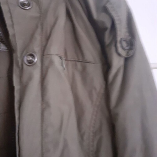 BSB long jacket like new, olive color, size S