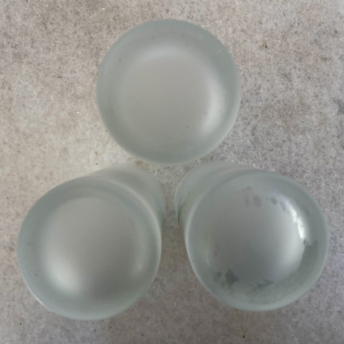 Loumidis coffee decorative collectible glasses by Giorgos Stathopoulos, set of 3