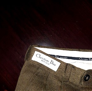 christian Dior monsieur (αυθεντικό) ανδρικό μάλλινο παντελόνι σε νούμερο medium.