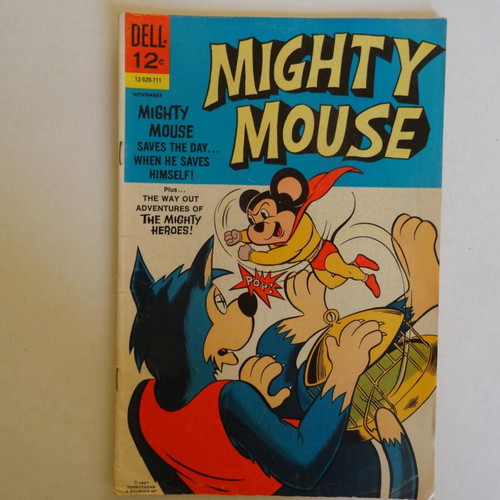 Mighty Mouse No. 171 Comic Like New, Nov. 1967