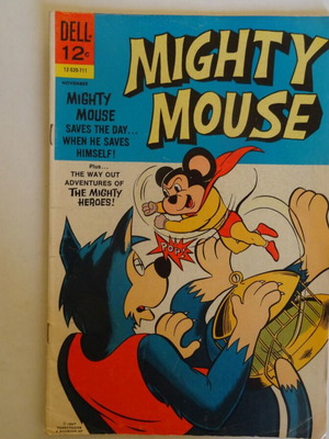 Κόμικς Mighty Mouse No. 171 σαν καινούργιο, Νοέμβριος 1967