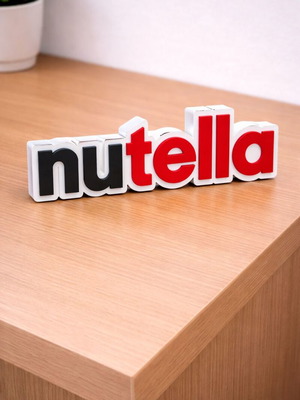 Nutella logo new, size 20cm