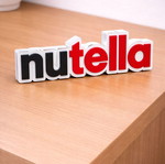 Nutella logo new, size 20cm