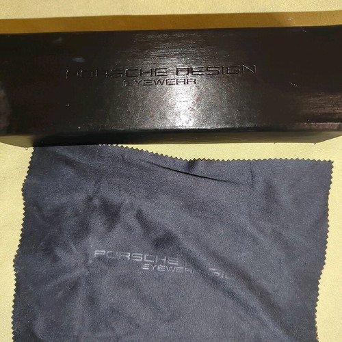 Porsche Design sunglasses used, silver color