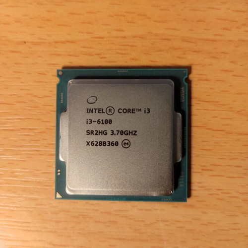 Intel Core i3-6100 processor like new, Skylake 6th gen