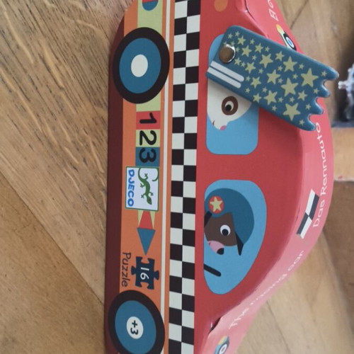 Djeco puzzle 16 pieces like new for ages 3+