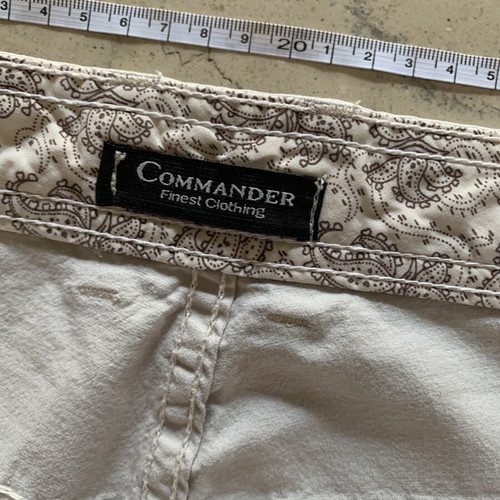 Chino cotton pants like new, beige, size M 38 10