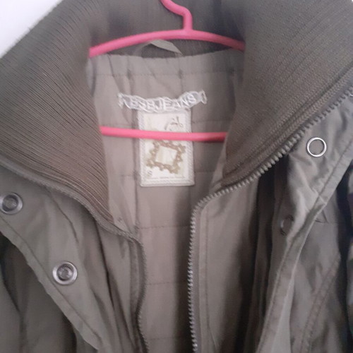 BSB long jacket like new, olive color, size S