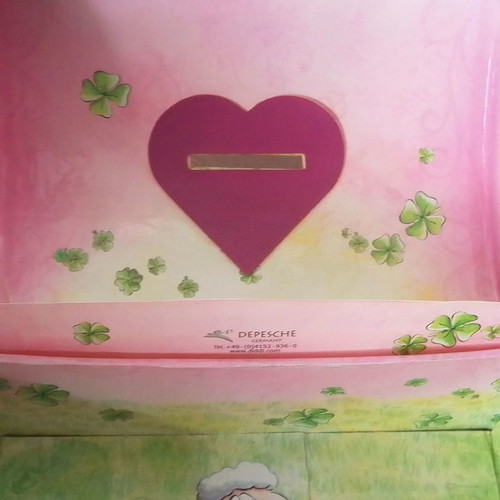 Vintage Diddl Depeche jewelry box used