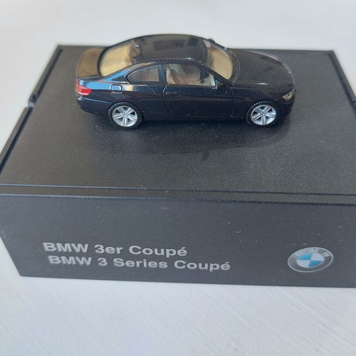 Αυτοκινητάκι Μινιατούρα BMW 3 Series 3er Coupe μαύρο σαν καινούργιο 1/43