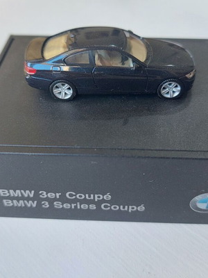 Αυτοκινητάκι Μινιατούρα BMW 3 Series 3er Coupe μαύρο σαν καινούργιο 1/43