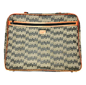 Valextra classic pattern luggage
